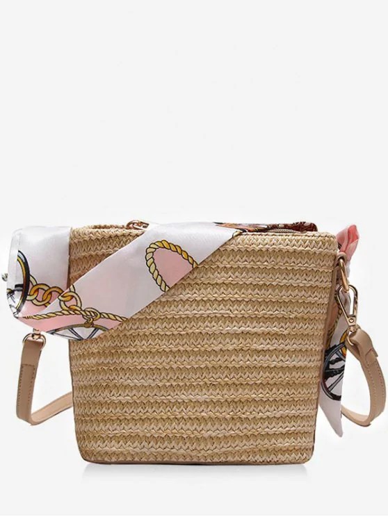 geanta de paie cu aer estival