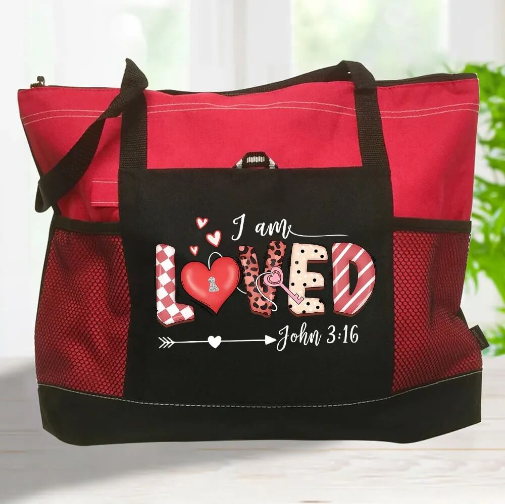 loved tote bag