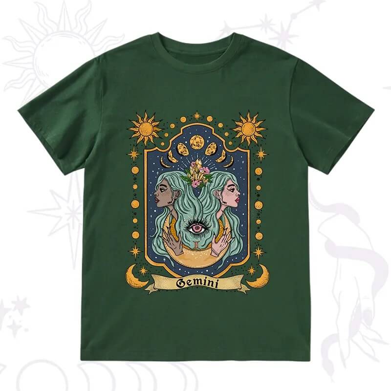 Purplehecate Gemini Zodiac T-Shirt