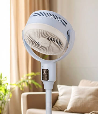 ventilatorul cu picior FRAM FSF-MAT24DC-BL